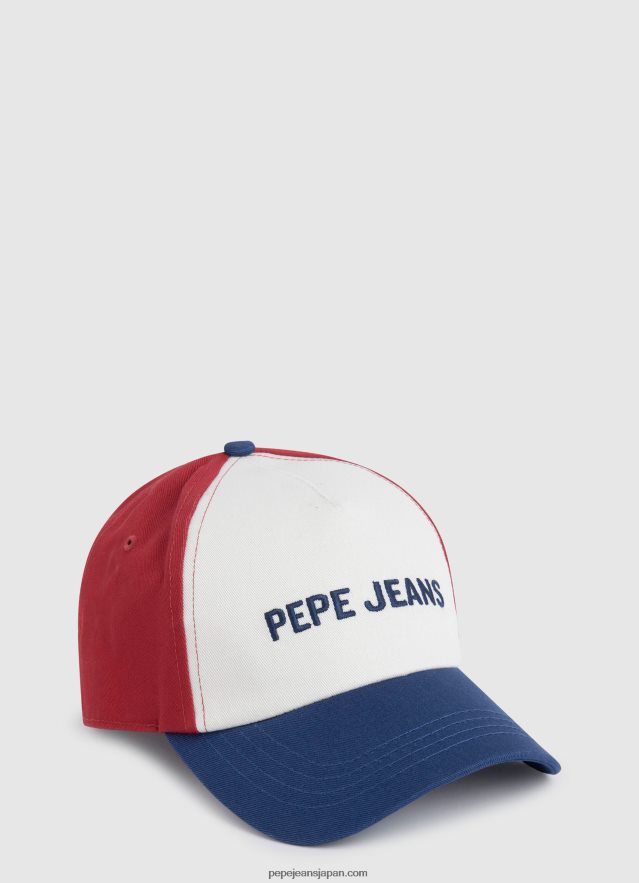 Pepe Jeans カラーブロックベーシックキャップ 男性 マルチ BRPP821299