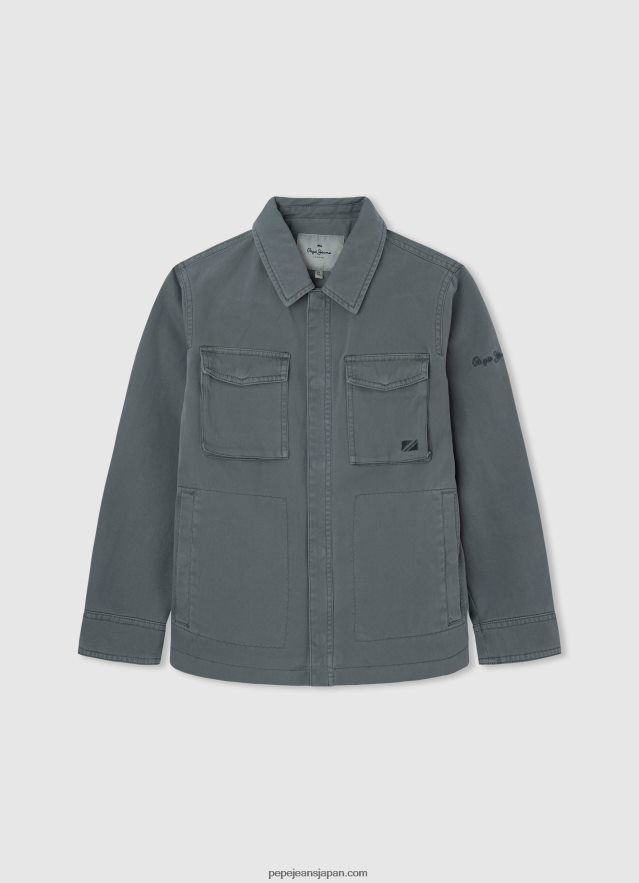 Pepe Jeans コットンユーティリティジャケット 男の子 鋳造 BRPP821567