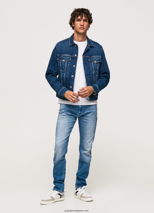 Pepe Jeans クレーン ミッドライズ スリムフィット ジーンズ 男性 デニム BRPP82795