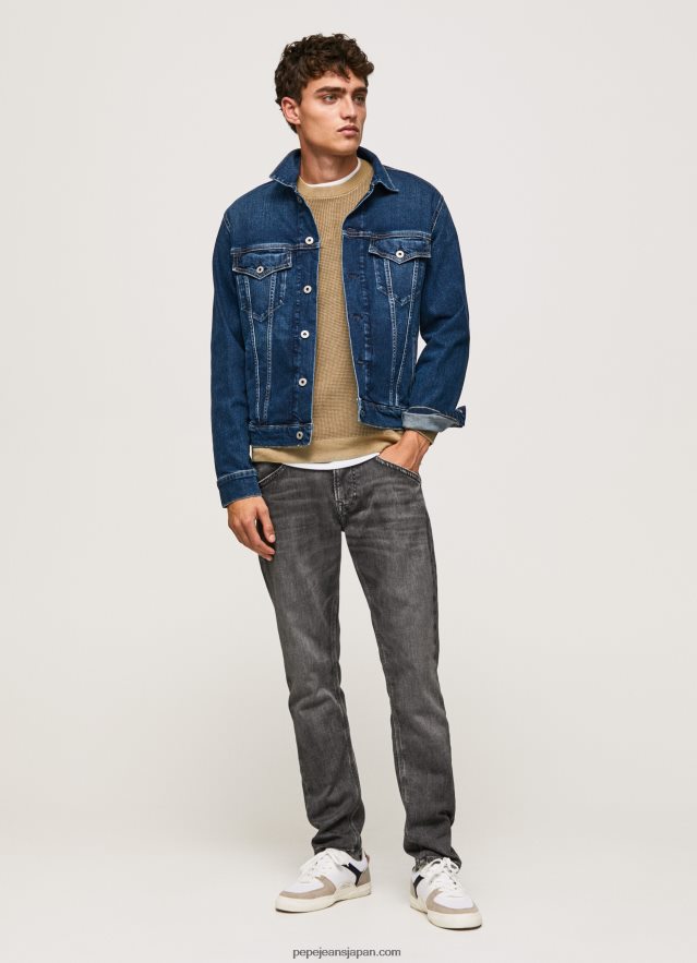 Pepe Jeans トラック ミッドライズ レギュラーフィット ジーンズ 男性 デニム BRPP82800