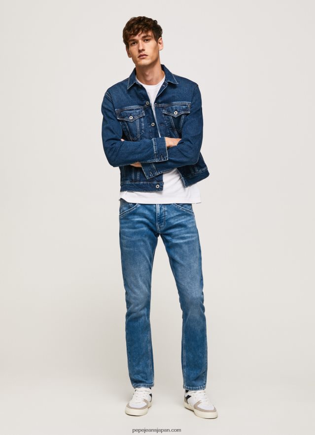 Pepe Jeans トラック ミッドライズ レギュラーフィット ジーンズ 男性 デニム BRPP82803