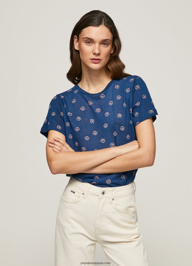 Pepe Jeans フローラルプリント Tシャツ 女性 マルチ BRPP82444